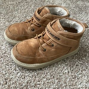 Boys Sketchers Velcro Boots